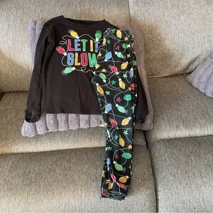 Place Holiday Lights Pajama Set